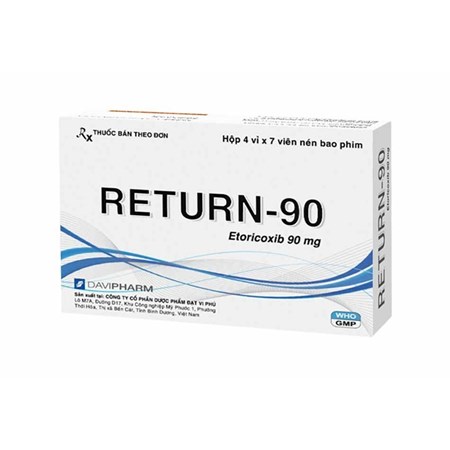 Thuốc Return 90mg - Điều trị viêm xương khớp