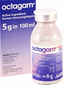 Thuốc Octagam 5g In 100ml - Tăng cường miễn dịch 