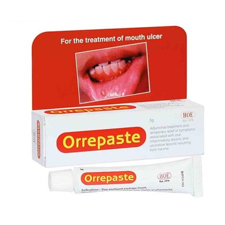 Thuốc Orrepaste 15g - Điều trị nhiễm khuẩn 