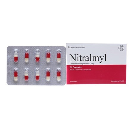 Thuốc Nitralmyl 2.5mg - Suy tim, đau thắt ngực 