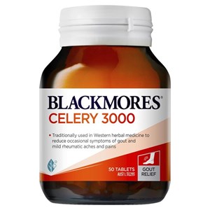 Thuốc Blackmores Celery 3000 viên - Điều trị gout
