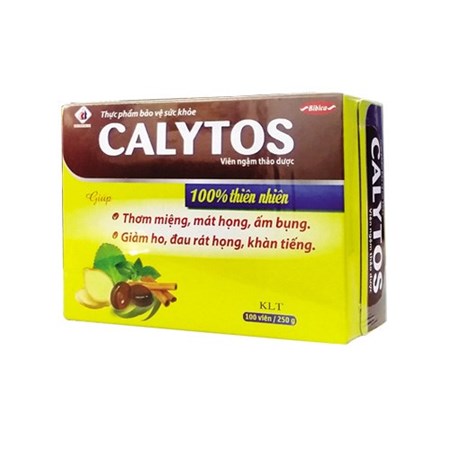 Thuốc Calytos – Viên Ngậm Thảo Dược – Gói 20 viên
