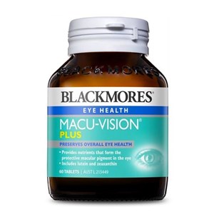 Thuốc Blackmores Macu Vision Plus 120 Tablets - Viên uống bổ mắt 