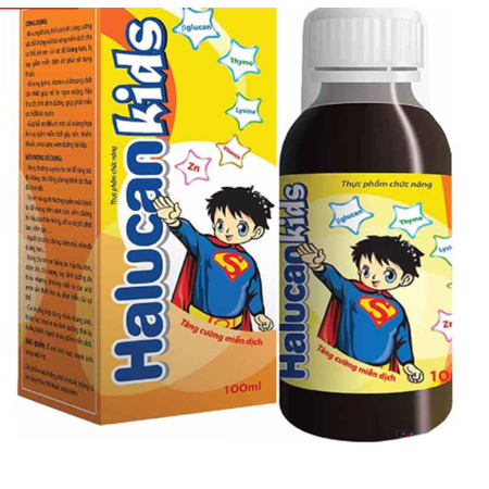 Thuốc Halucan Kids siro - Tăng cường miễn dịch 
