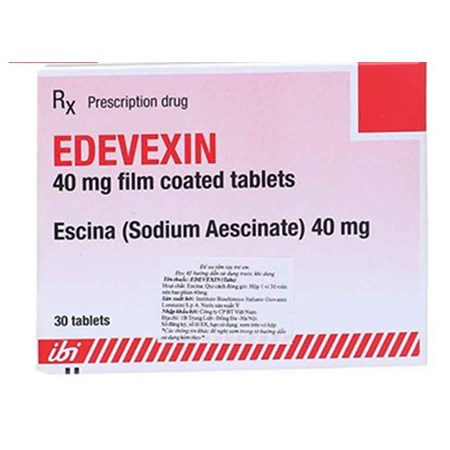 Thuốc Edevexin - Điều trị phù nề