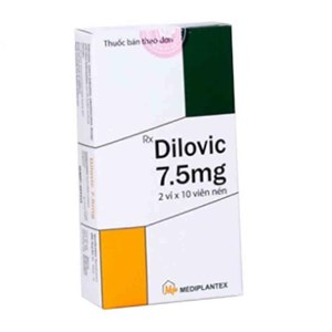 Thuốc Dilovic 7.5mg - Điều trị viêm xương khớp