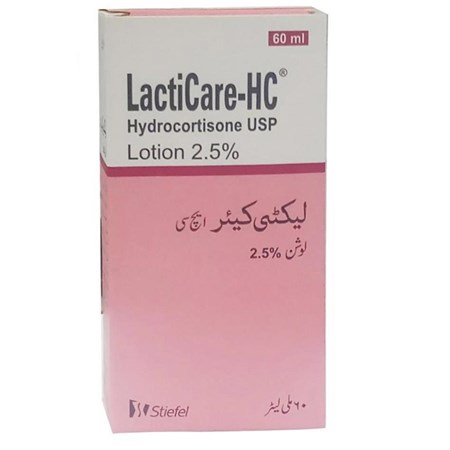 Thuốc LactiCare HC 2.5% 25ml - Điều trị bệnh ngoài da