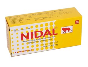 Thuốc Nidal (Viên) - Giảm đau xương khớp