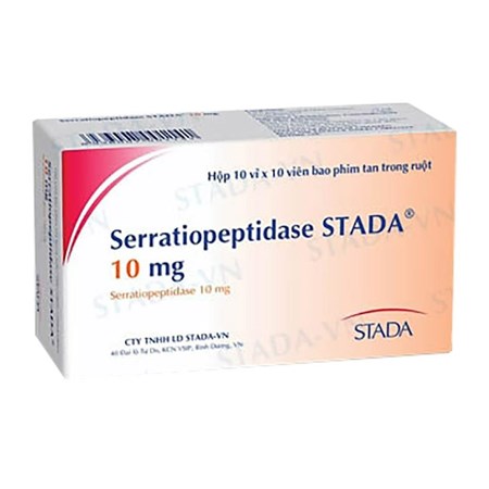 Thuốc Serratiopeptidase - Điều trị viêm nhiễm đường hô hấp
