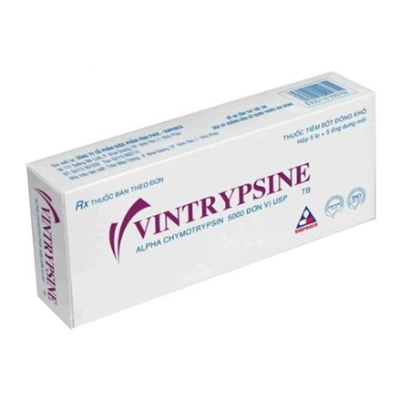 Thuốc Vintrypsine 5000 Đơn Vị USP - Chống viêm, phù nề