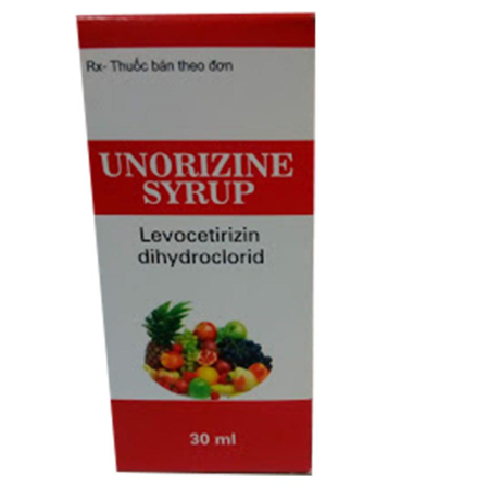 Thuốc Unorizine Syrup - Điều trị dị ứng 