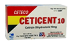 Thuốc Ceteco Ceticent 10 - Điều trị viêm mũi dị ứng 