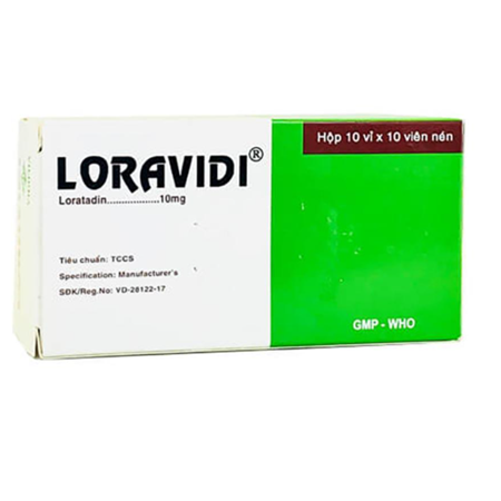 Thuốc Loravidi - Chống Dị Ứng