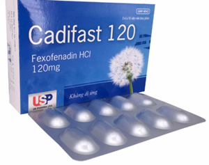 Thuốc Cadifast 120mg  - Chống dị ứng 