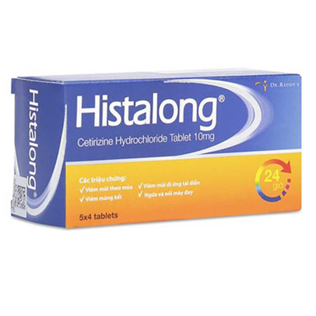 Thuốc Histalong - Điều trị các bệnh dị ứng