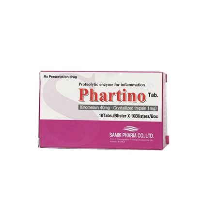 Thuốc Phartino - Chống viêm, giảm phù