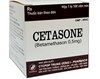 Thuốc Cetasone - Điều trị viêm khớp