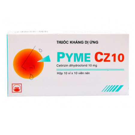 Thuốc Pyme CZ10 - Điều trị viêm mũi dị ứng