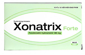 Thuốc Xonatrix Forte - Điều trị dị ứng 