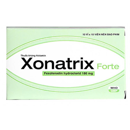 Thuốc Xonatrix Forte - Điều trị dị ứng 
