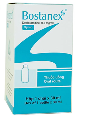 Thuốc Bostanex 30ml - Chống dị ứng