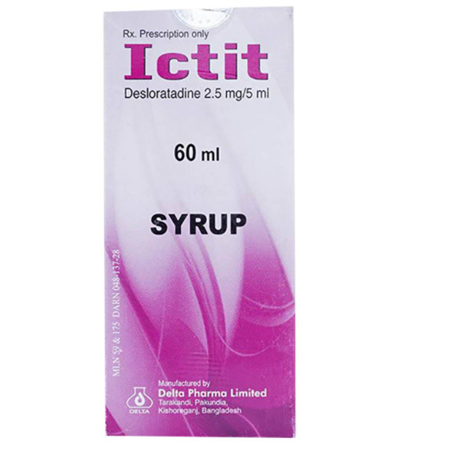 Thuốc Ictit 60ml - Điều trị viêm mũi dị ứng