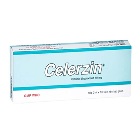 Thuốc Celerzin - Chống dị ứng 
