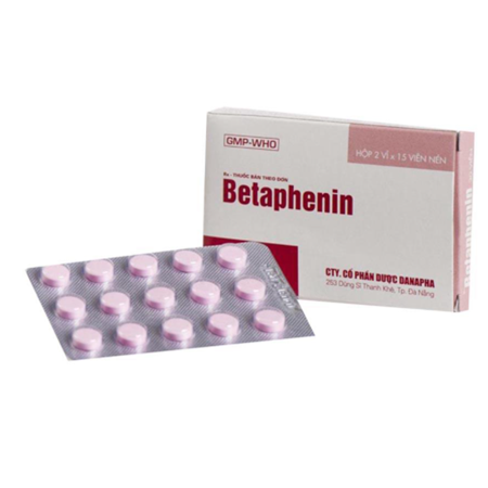 Thuốc Betaphenin 2.25mg - Điều trị viêm mũi dị ứng