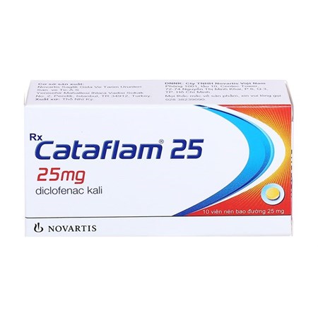 Thuốc Cataflam 25 - Điều trị viêm thấp khớp