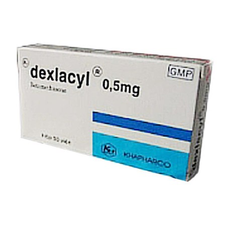 Thuốc Dexlacyl 0,5mg (Vỉ) - Chống viêm, dị ứng