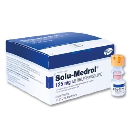 Thuốc Solu-Medrol 125mg - Điều trị viêm da tróc vảy