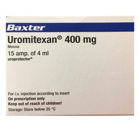 Thuốc Uromitexan 400mg/4ml - Điều trị ung thư 
