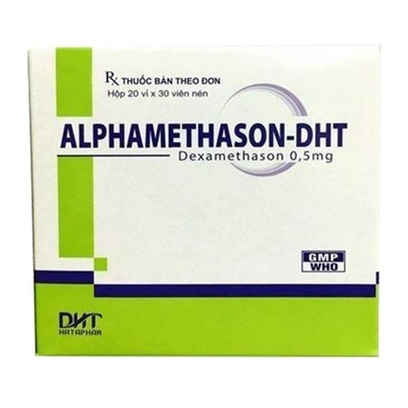 Thuốc Alphamethason - DHT -  Thuốc kháng viêm