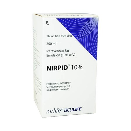 Thuốc Nirpid 10% - Bổ sung năng lượng và acid béo