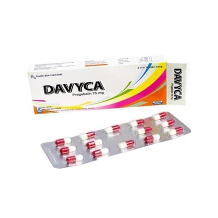 Thuốc Davyca hộp 28 viên – Điều trị các bệnh đau thần kinh