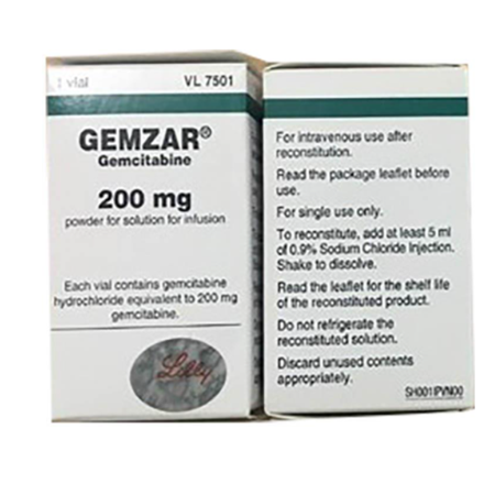Thuốc Gemzar 200mg - Điều trị ung thư 