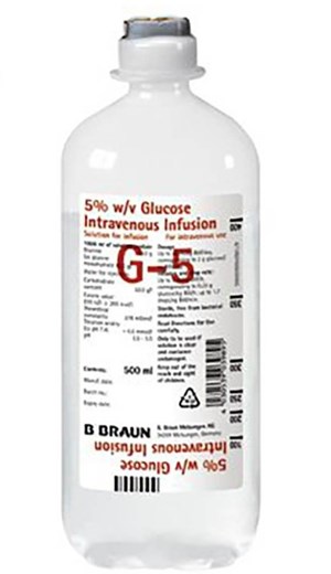Thuốc Glucose 5% 500ml Mekophar (G5 MKP)