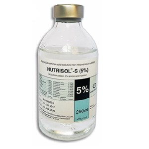 Thuốc Nutrisol-S (5%) 250ml - Dung Dịch Tiêm Truyền Cung Cấp Acid Amin