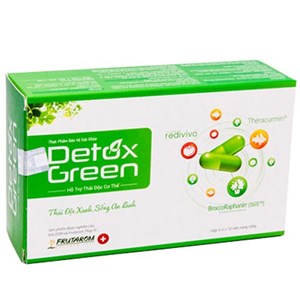 Thuốc Detox geen Hộp 3 vỉ- Hỗ trợ thải độc cơ thể
