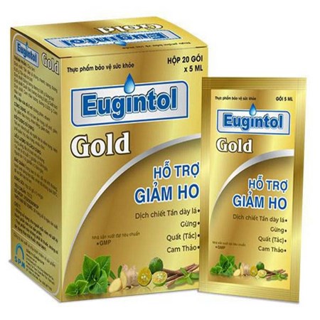 Thuốc Eugintol Gold – Giúp làm ấm và sạch đường hô hấp trên 