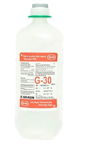 Thuốc Glucose 30% 500ml B.Braun (G30 BB) - Dung Dịch Tiêm Truyền