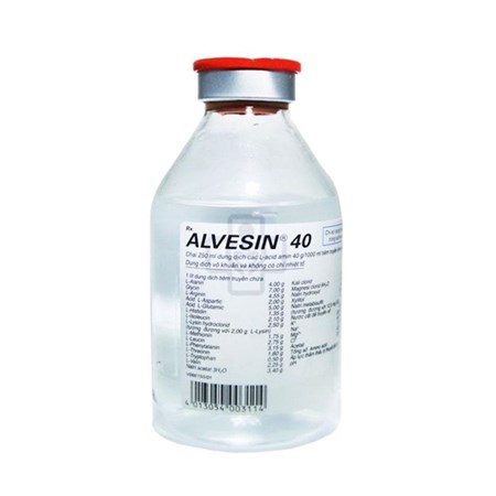 Thuốc Alvesin 40 250ml - Điều trị thiếu hụt protein