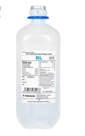 Thuốc Ringer Lactat Inf.500ml BD (RL BD) - Bổ sung nước và điệngiải