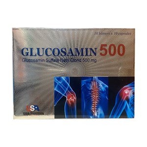 Thuốc Glucosamin 500 hộp 100 viên – Giúp xương chắc khớp khỏe, tái tạo mô sụn