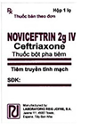 Thuốc Noviceftrin 2g IV - Điều trị các vi khuẩn nhạy cảm với Ceftriaxon