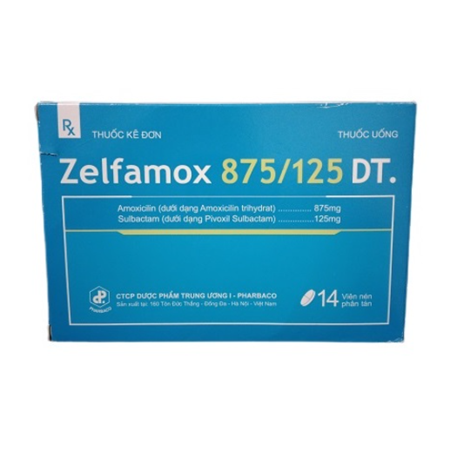 Thuốc Zelfamox 500/125 DT - Điều trị tăng huyết áp và dự phòng đau thắt ngực