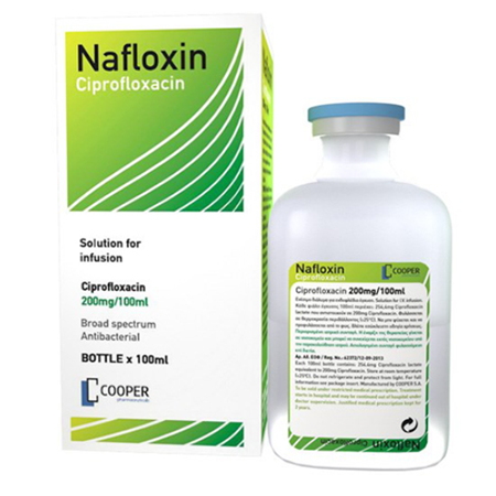Thuốc Nafloxin 400mg/200ml - Điều trị các bệnh nhiễm khuẩn