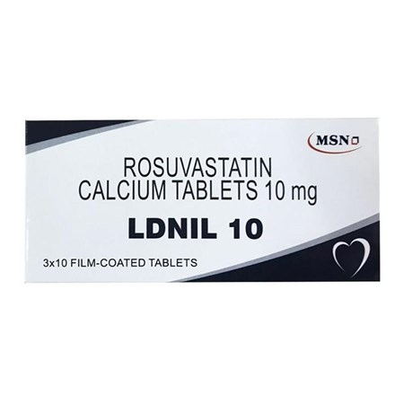 Thuốc LDNil 10 - Điều trị tăng Cholesterol máu.