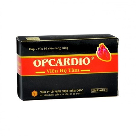 Thuốc Opcardio Viên Hộ Tâm - Điều trị đau thắt ngực