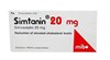 Thuốc Simtanin 20mg - Điều trị bệnh tăng Cholesterol